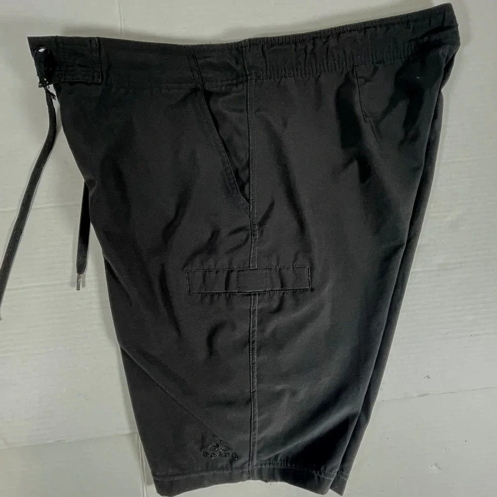 Prana Men's Cargo Shorts‎ Black Cargo Shorts Quick Dry Outdoor Adventure